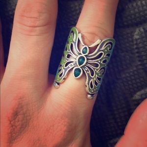Lucky brand butterfly ring